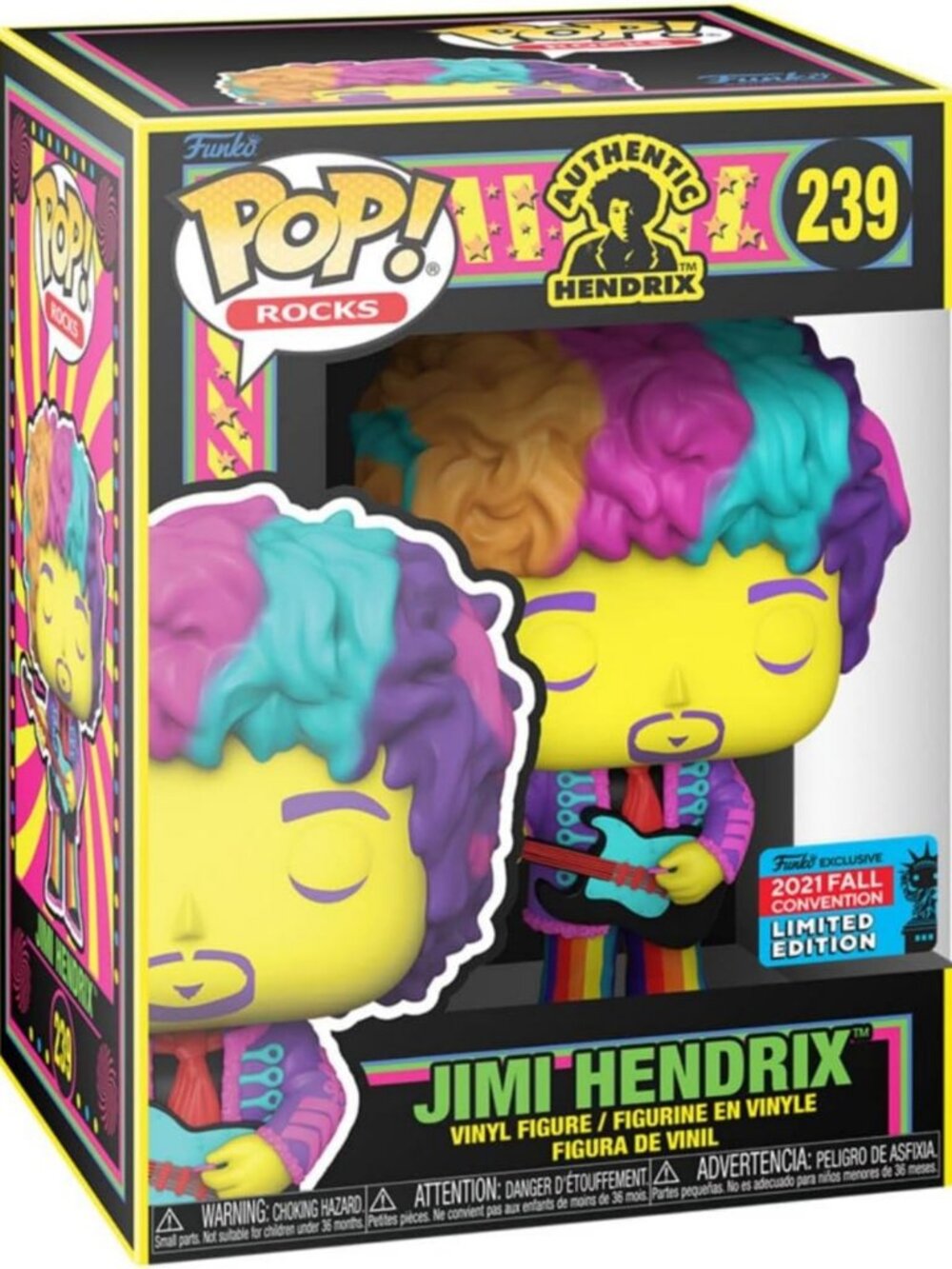 Exclusive Jimi Hendrix Funko Pop Vinyl Figure - Collectible Music Memorabilia